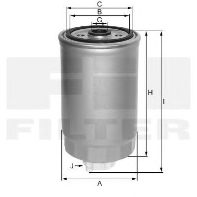 FIL FILTER zp05af -  Топливный фильтр